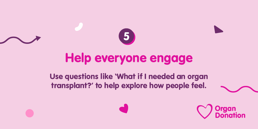 Help everyone engage