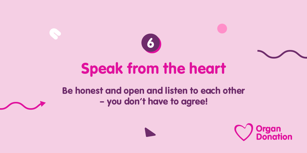 Speak from the heart