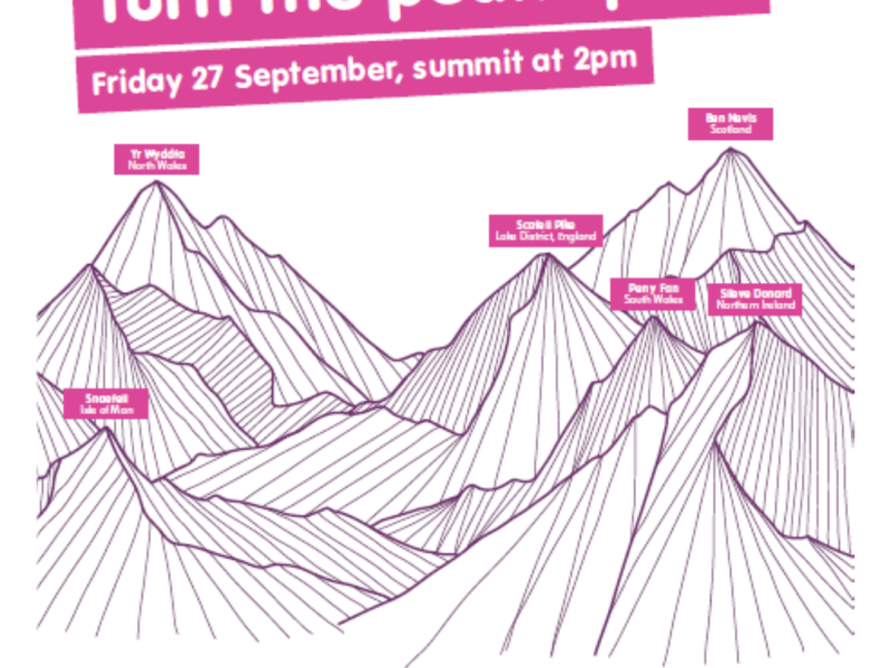 Turn The Peaks Pink