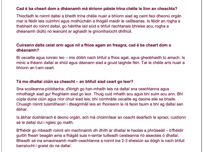 FAQs